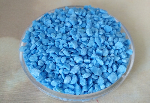 氯化銨藍(lán)色不規(guī)則顆粒